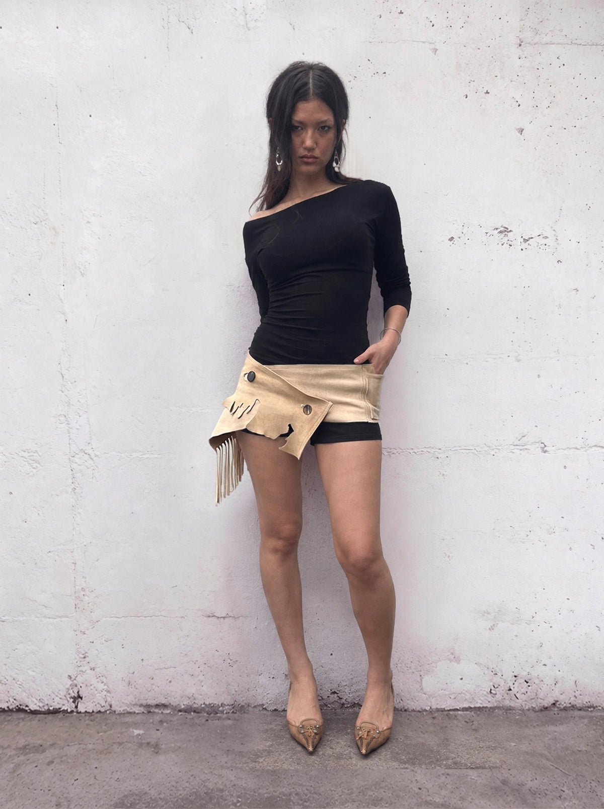 36.2° Wraparound in Sand — lookbook